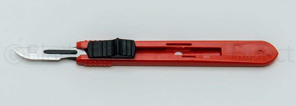 SWANN MORTON No.10 RETRACTABLE STERILE DISPOSABLE SCALPEL - Image 4